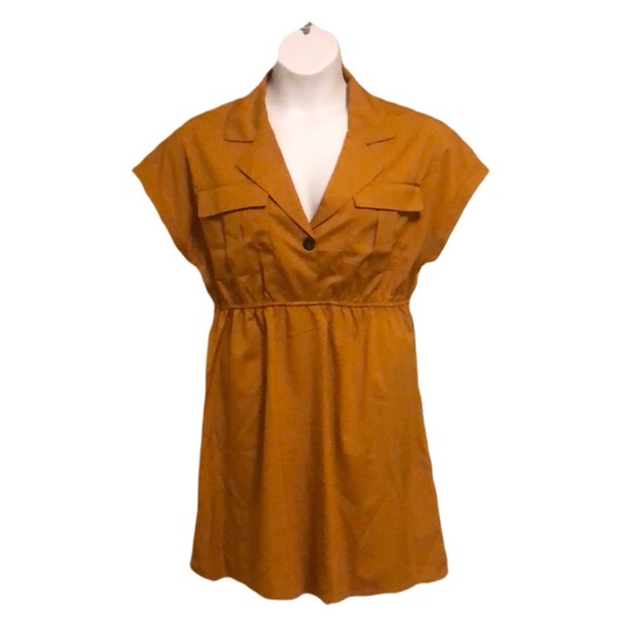 Gold Vintage Style Dress - Picture 1 of 3